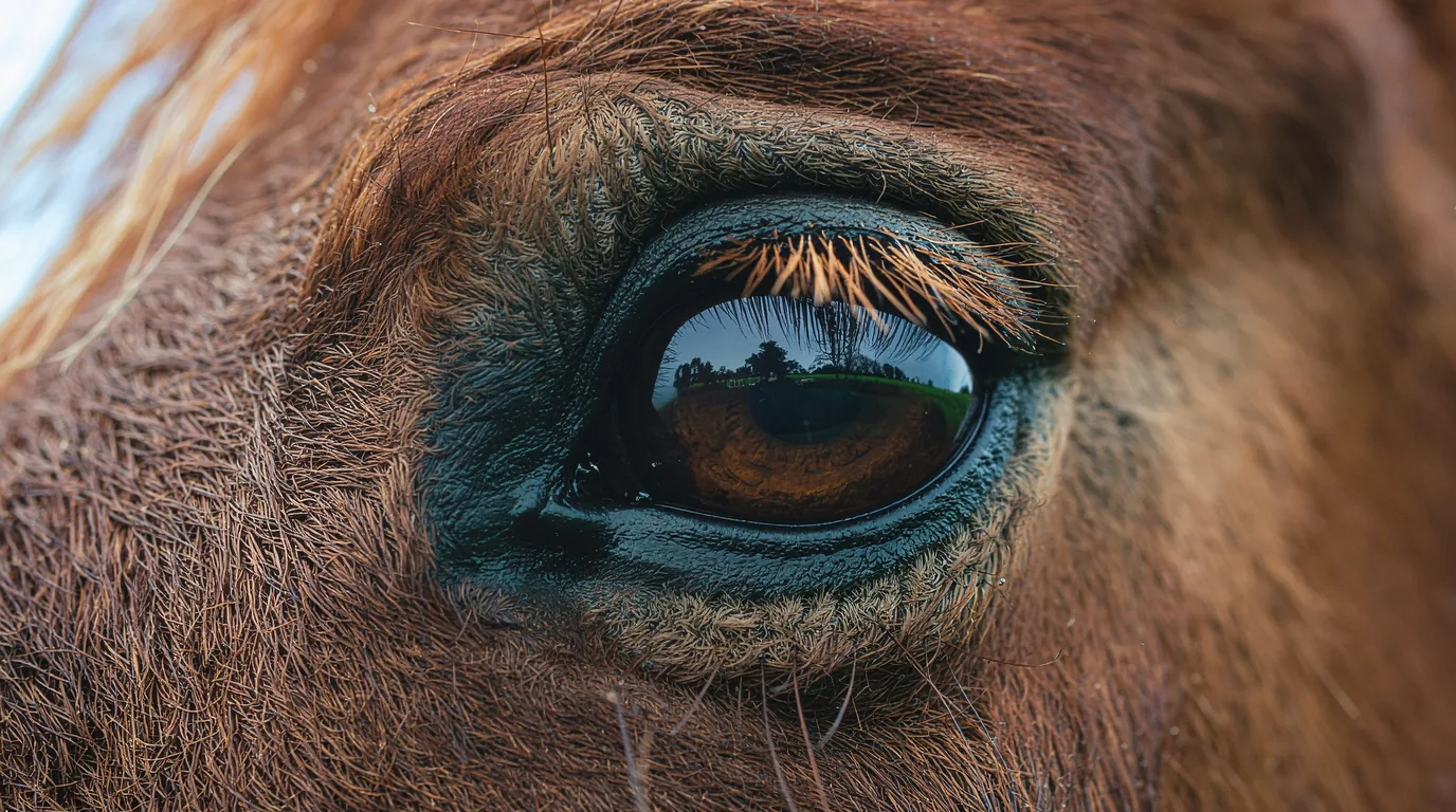 Un regard de cheval au Mérigaud Horse Club, Saint-Estèphe